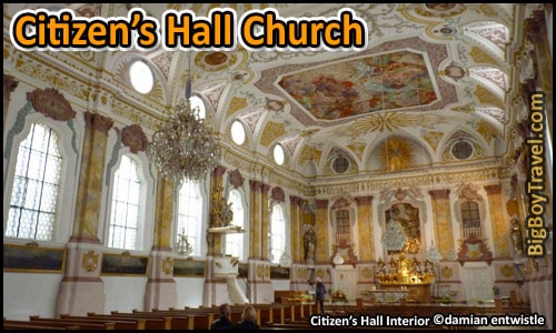 Free Munich Walking Tour Map Old Town - Citizens Hall Church Interior Burgersaalkirche
