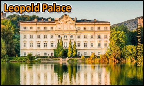 Salzburg Sound of Music Movie Tour Film locations Tour Map - Palace Leopold Von Trapp Mansion