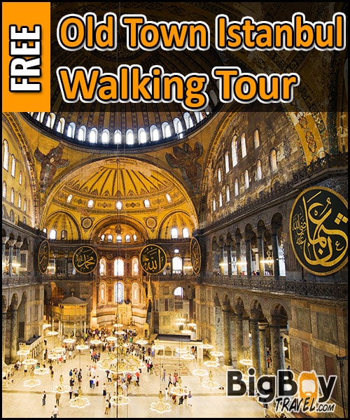 walking tour istanbul free