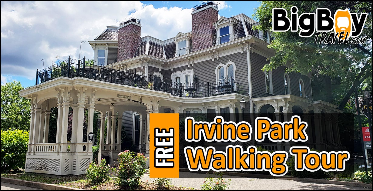 Irvine Park Walking Tour Map - Saint Paul Mansions